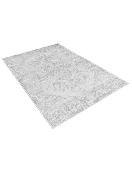Ivory 2' x 3' Oxford Rectangle Area Rug Traditional Design 100% Polypropylene Carpet for Living Room, Bedrooms, Dining, Office for Sale at Rug Engine