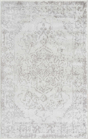 Ivory 2' x 3' Oxford Rectangle Area Rug