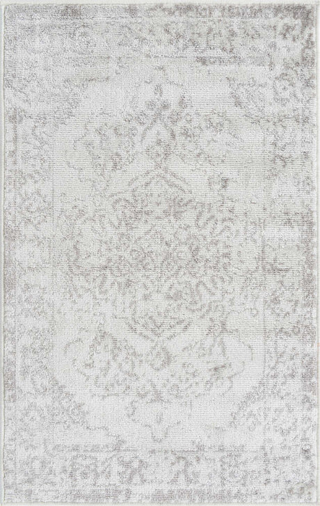Ivory 2' x 3' Oxford Rectangle Area Rug