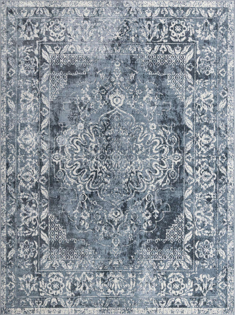 Blue 10' x 13' Oxford Rectangle Area Rug