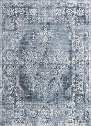 Blue 9' x 12' Oxford Rectangle Area Rug