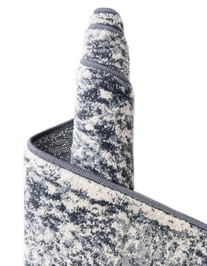 Blue 6' 1 x 9' Oxford Rectangle Area Rug