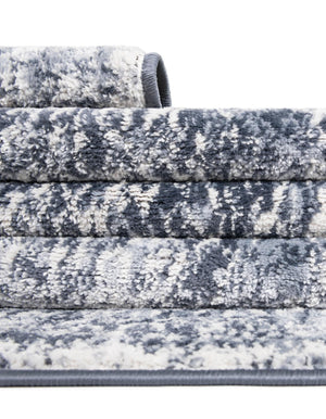 Blue 6' 1 x 9' Oxford Rectangle Area Rug