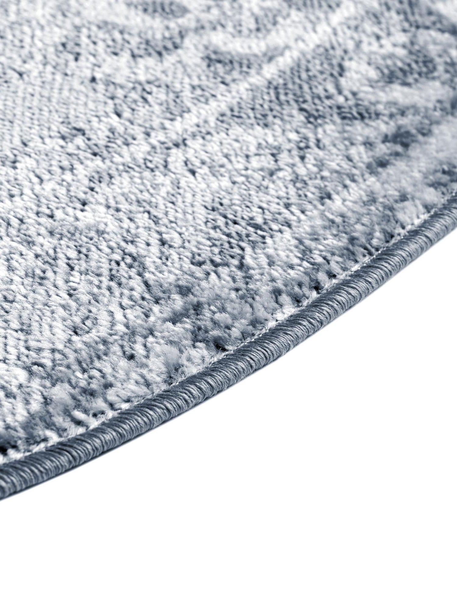 Blue 8' x 10' Oxford Oval Area Rug Traditional Design 100% Polypropylene Carpet for Living Room, Bedrooms, Dining, Office for Sale at Rug Engine