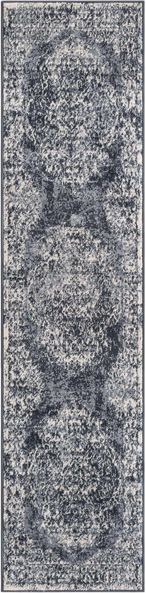 Blue 2' x 8' Oxford Runner Area Rug