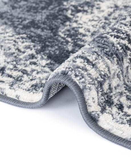 Blue 2' x 8' Oxford Runner Area Rug Traditional Design 100% Polypropylene Carpet for Living Room, Bedrooms, Dining, Office for Sale at Rug Engine