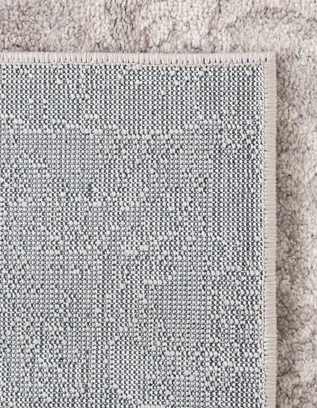 Gray 7' 1 x 7' 1 Oxford Octagon Area Rug Traditional Design 100% Polypropylene Carpet for Living Room, Bedrooms, Dining, Office for Sale at Rug Engine