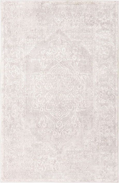 Gray 5' x 8' Oxford Rectangle Area Rug