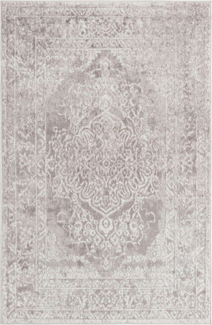 Gray 4' 1 x 6' 1 Oxford Rectangle Area Rug