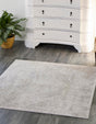Gray 6' 1 x 6' 1 Oxford Square Area Rug