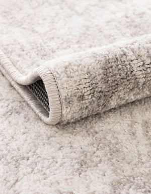 Gray 4' x 4' Oxford Square Area Rug