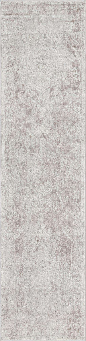 Gray 2' x 8' Oxford Runner Area Rug