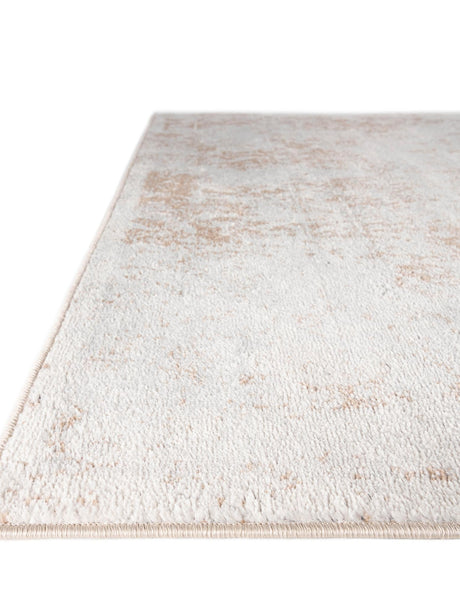 Beige 7' x 7' Oxford Octagon Area Rug Traditional Design 100% Polypropylene Carpet for Living Room, Bedrooms, Dining, Office for Sale at Rug Engine