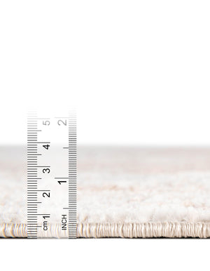 Beige 4' 1 x 6' 1 Oxford Rectangle Area Rug