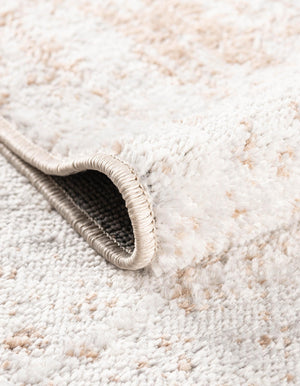 Beige 3' x 5' 3 Oxford Rectangle Area Rug
