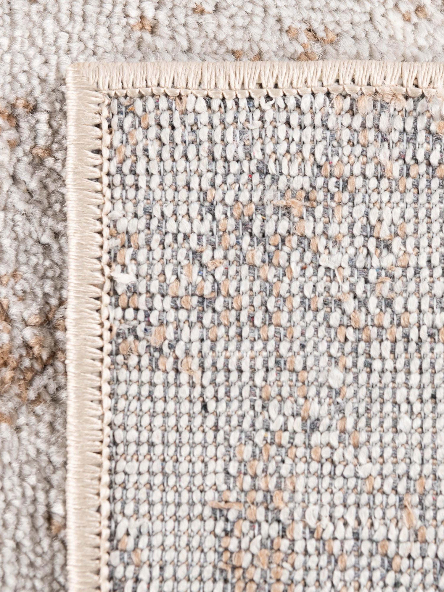 Beige 5' 3 x 8' Oxford Rectangle Area Rug Traditional Design 100% Polypropylene Carpet for Living Room, Bedrooms, Dining, Office for Sale at Rug Engine