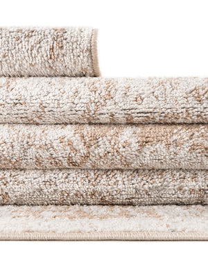 Beige 10' x 13' Oxford Rectangle Area Rug