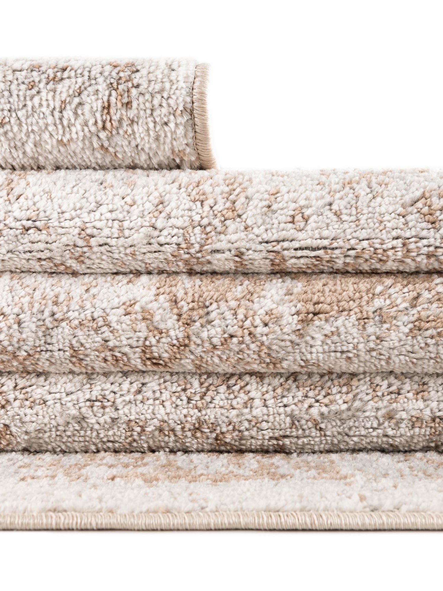 Beige 8' x 10' Oxford Rectangle Area Rug Traditional Design 100% Polypropylene Carpet for Living Room, Bedrooms, Dining, Office for Sale at Rug Engine