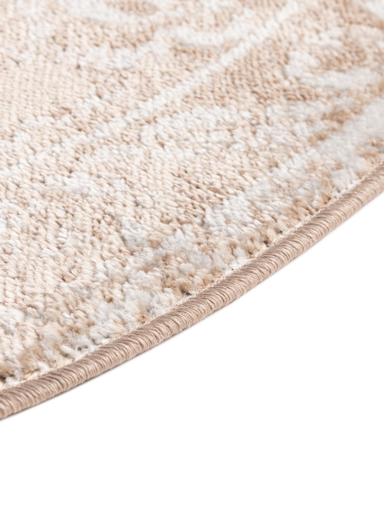 Beige 5' x 8' Oxford Oval Area Rug Traditional Design 100% Polypropylene Carpet for Living Room, Bedrooms, Dining, Office for Sale at Rug Engine