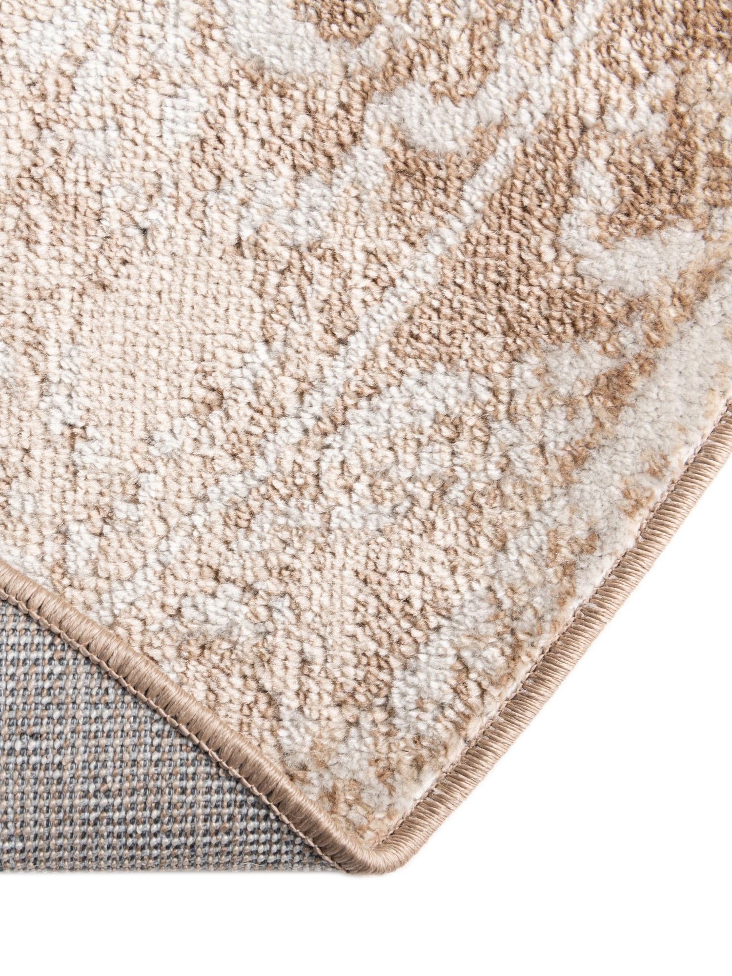 Beige 5' x 8' Oxford Oval Area Rug Traditional Design 100% Polypropylene Carpet for Living Room, Bedrooms, Dining, Office for Sale at Rug Engine