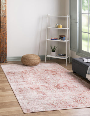 Pink 1' 4 x 1' 4 Oxford Sample Area Rug
