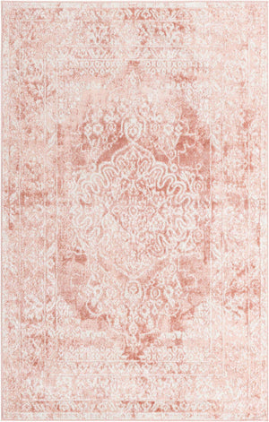 Pink 5' 3 x 8' Oxford Rectangle Area Rug