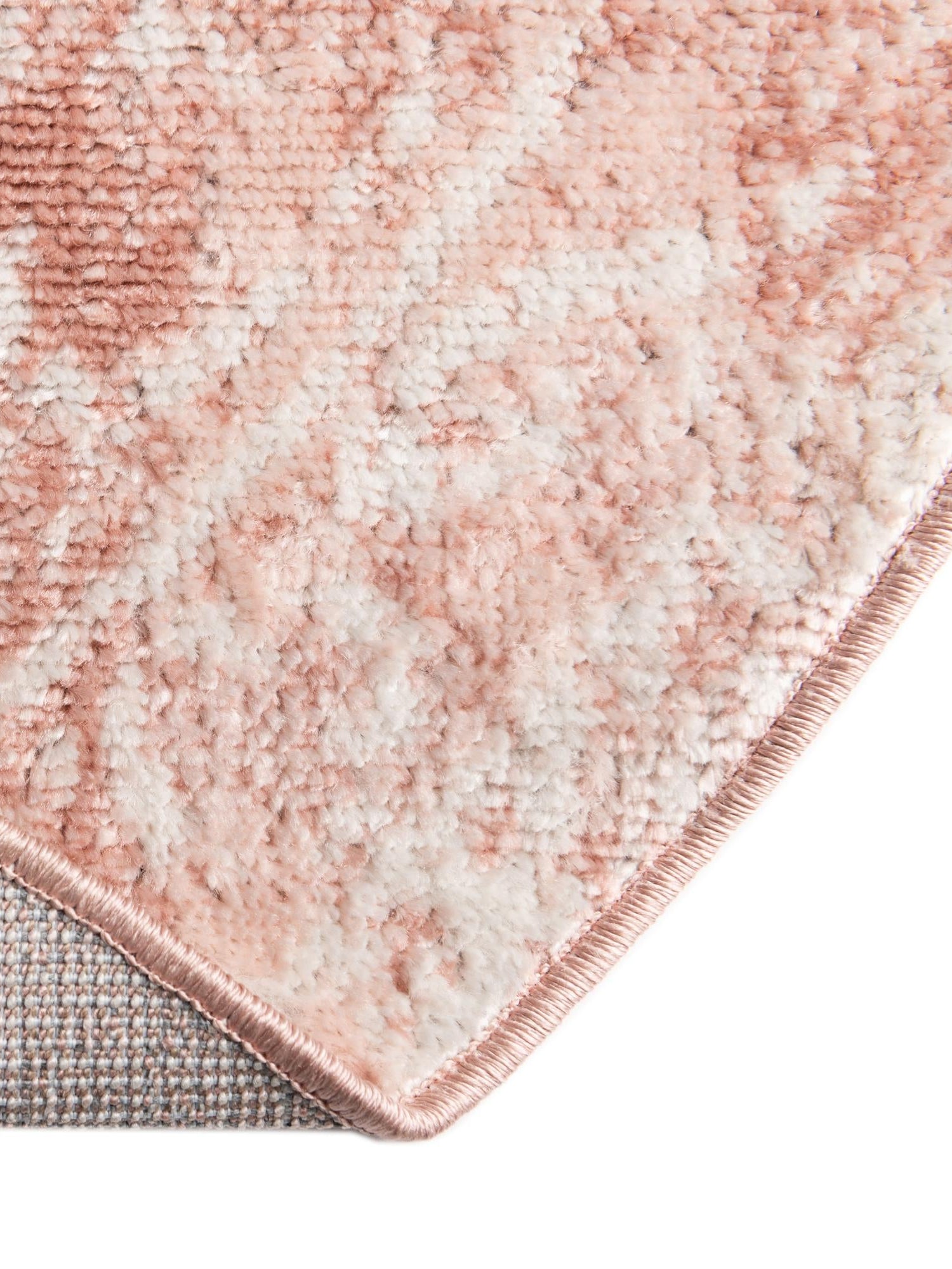 Pink 3' 1 x 3' 1 Oxford Round Area Rug Traditional Design 100% Polypropylene Carpet for Living Room, Bedrooms, Dining, Office for Sale at Rug Engine