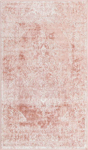 Pink 3' x 5' 3 Oxford Rectangle Area Rug