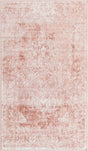 Pink 3' x 5' 3 Oxford Rectangle Area Rug Traditional Design 100% Polypropylene Carpet for Living Room, Bedrooms, Dining, Office for Sale at Rug Engine