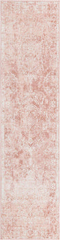 Pink 2' x 8' Oxford Runner Area Rug