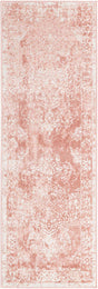 Pink 2' x 6' 1 Oxford Runner Area Rug