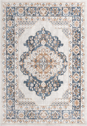 Cream 10' x 14' 1 Oxford Rectangle Area Rug
