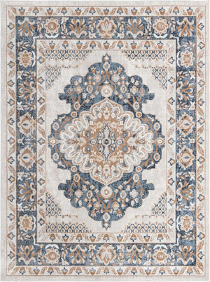 Cream 10' x 13' Oxford Rectangle Area Rug