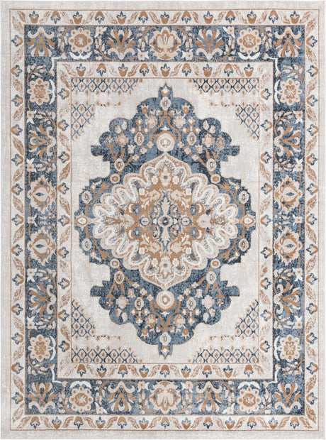 Cream 10' x 13' Oxford Rectangle Area Rug