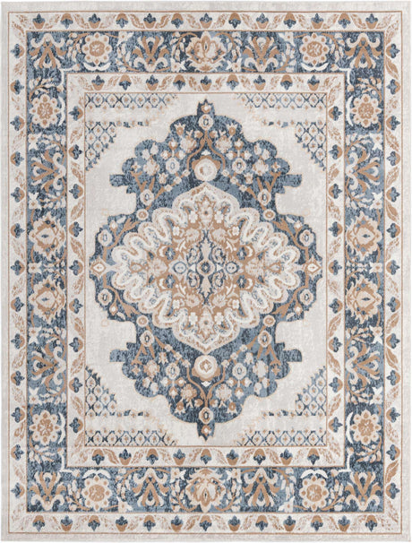 Cream 7' 10 x 10' Oxford Rectangle Area Rug