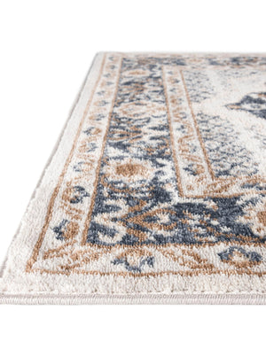 Cream 2' x 3' 1 Oxford Rectangle Area Rug