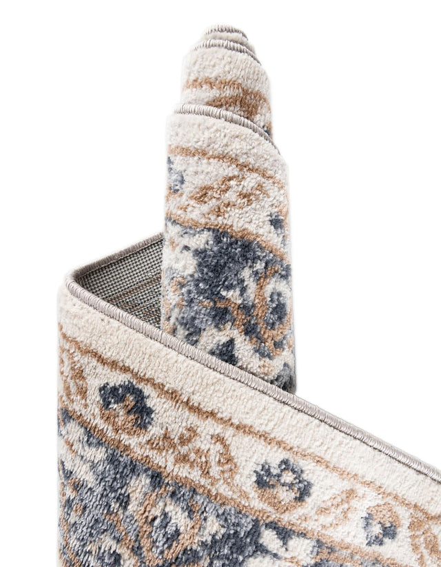 Cream 2' x 3' 1 Oxford Rectangle Area Rug