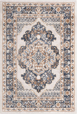 Cream 4' 1 x 6' 1 Oxford Rectangle Area Rug