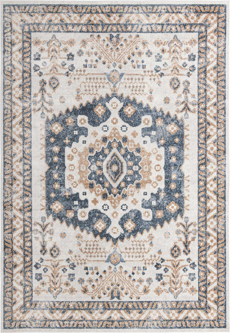 Cream 10' x 14' Oxford Rectangle Area Rug
