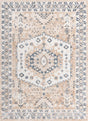 Beige 9' x 12' Oxford Rectangle Area Rug Traditional Design 100% Polypropylene Carpet for Living Room, Bedrooms, Dining, Office for Sale at Rug Engine