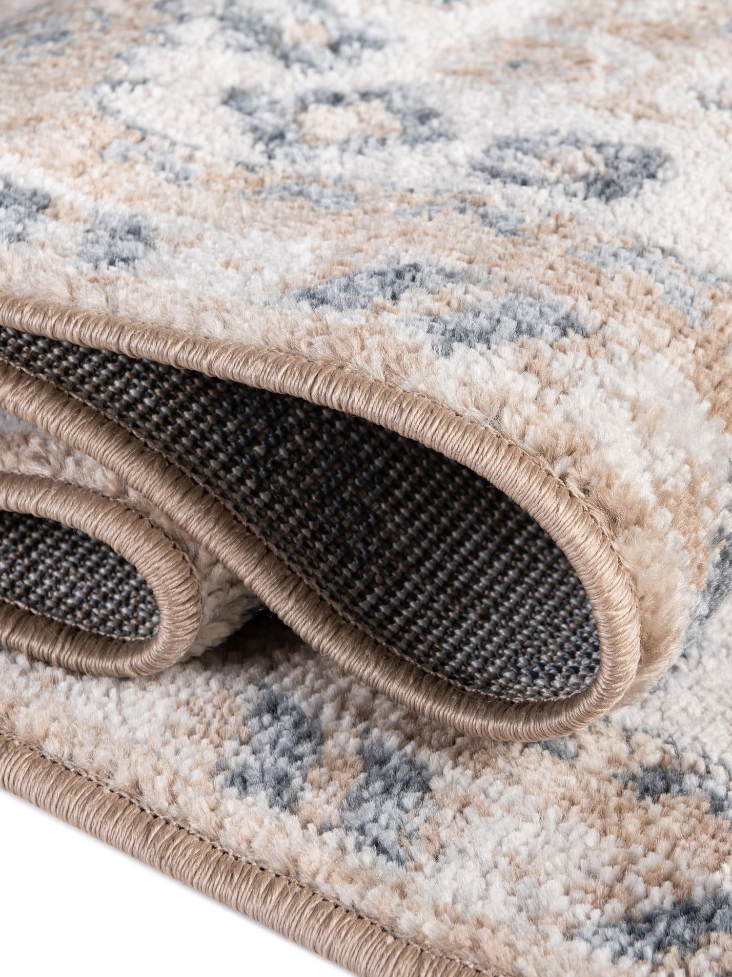 Beige 4' x 6' Oxford Rectangle Area Rug Traditional Design 100% Polypropylene Carpet for Living Room, Bedrooms, Dining, Office for Sale at Rug Engine