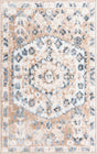 Beige 2' x 3' 1 Oxford Rectangle Area Rug Traditional Design 100% Polypropylene Carpet for Living Room, Bedrooms, Dining, Office for Sale at Rug Engine