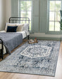 Blue 1' 4 x 1' 4 Oxford Sample Area Rug