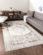 Gray 1' 4 x 1' 4 Oxford Sample Area Rug