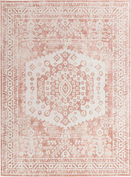 Pink 10' x 13' Oxford Rectangle Area Rug