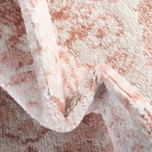 Pink 8' x 10' Oxford Oval Area Rug