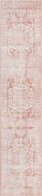 Pink 2' 7 x 12' Oxford Runner Area Rug