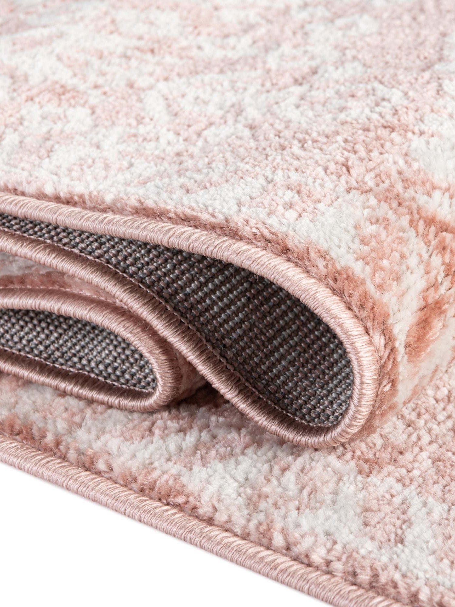 Pink 2' x 6' Oxford Runner Area Rug Traditional Design 100% Polypropylene Carpet for Living Room, Bedrooms, Dining, Office for Sale at Rug Engine