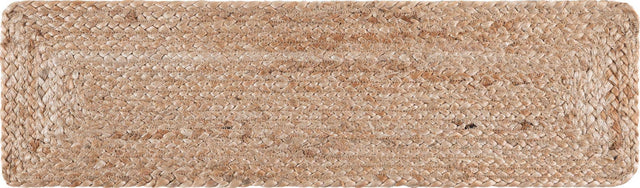 13 Pcs Natural 1' x 2' 6 Braided Jute Stair Treads