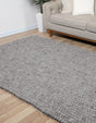 Gray 8' x 10' Felt Ball Rectangle Area Rug Stunning All Natural 100% Wool Luxury Hand Woven Carpet for Modern Home Interiors Soft Touch Marshmallow Rug for Sale at Rug Engine